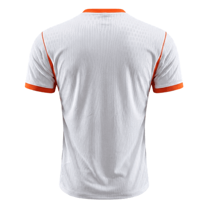 Men's Netherlands World Cup 2026 Player Version Away Soccer Jersey - Slim Fit