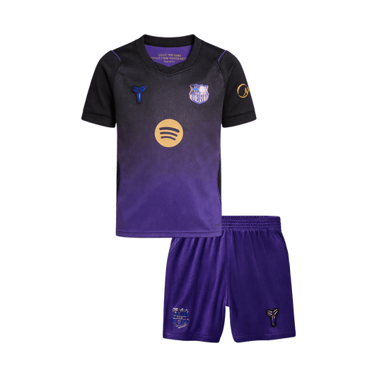 Kids Barcelona 2026/27 Away Soccer Kit