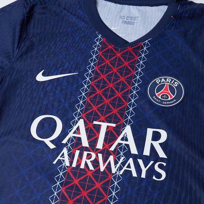 O.DEMBÉLÉ #10 Men's PSG 2025/26 Player Version Home Soccer Jersey - Slim Fit