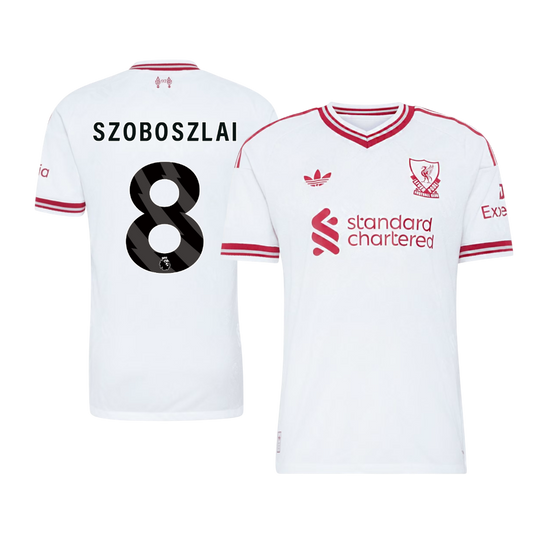Liverpool 2026/27 Away Soccer Jersey - SZOBOSZLAI #8 (Player Edition)