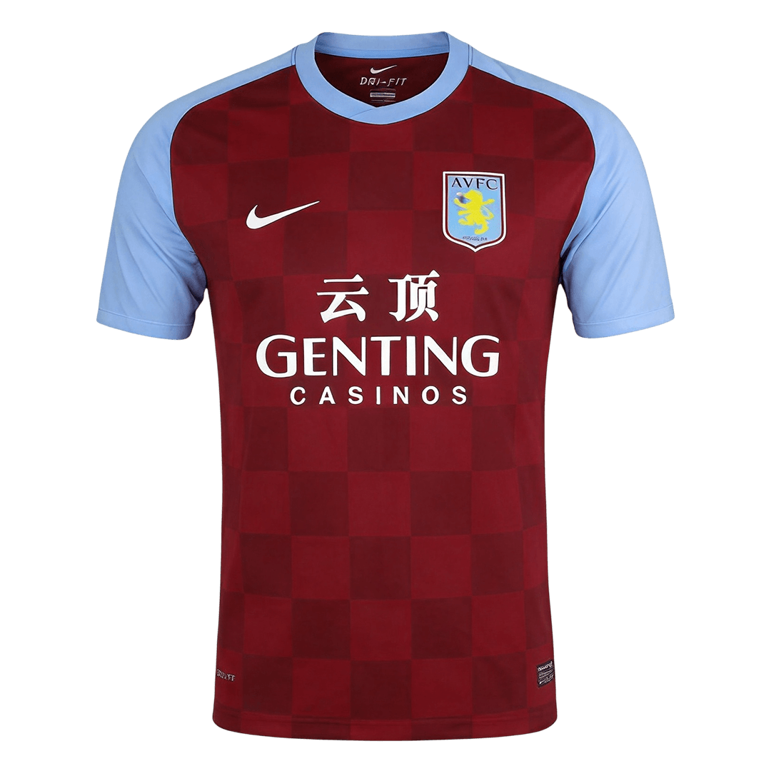Retro Men's Aston Villa 2011/12 Home Soccer Jersey