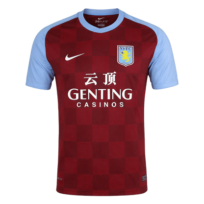 Retro Men's Aston Villa 2011/12 Home Soccer Jersey