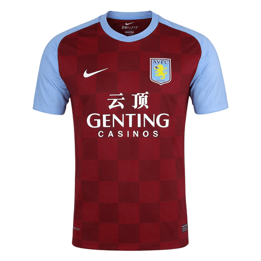 Retro Men's Aston Villa 2011/12 Home Soccer Jersey