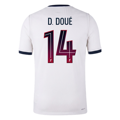 PSG 2026/27 Away Soccer Jersey - D. DOUÉ #14 (Player Edition)