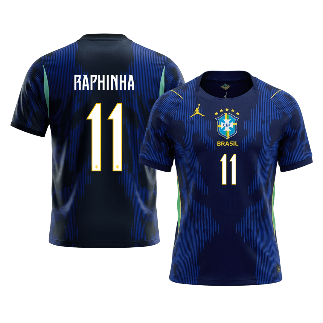 Brazil World Cup 2026 Away Soccer Jersey - RAPHINHA #11