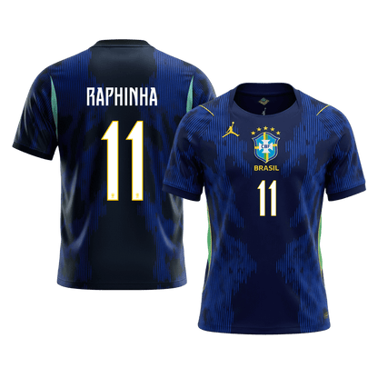 Brazil World Cup 2026 Away Soccer Jersey - RAPHINHA #11