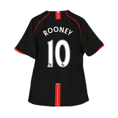 Retro ROONEY #10 Men's Manchester United 2007/08 Away Soccer Jersey