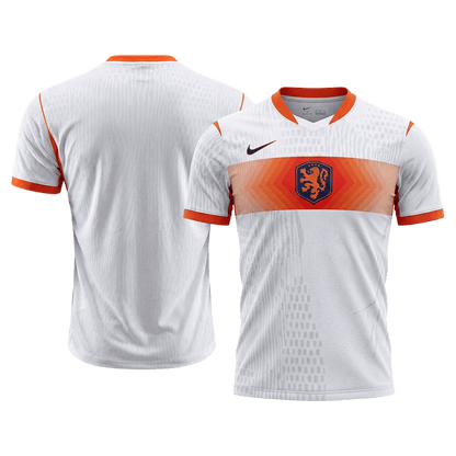 Men's Netherlands World Cup 2026 Player Version Away Soccer Jersey - Slim Fit