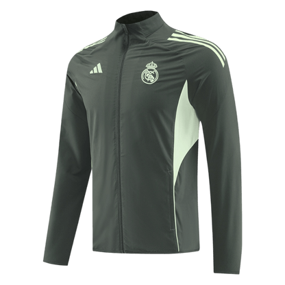 Real Madrid 2025/26 Windbreaker Jacket Green