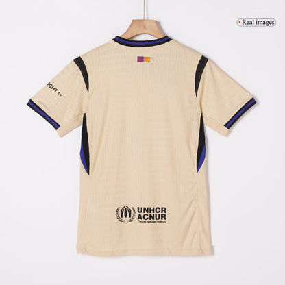 RAPHINHA #11 Men's Barcelona UCL 2025/26 Player Version Away Soccer Jersey - Slim Fit