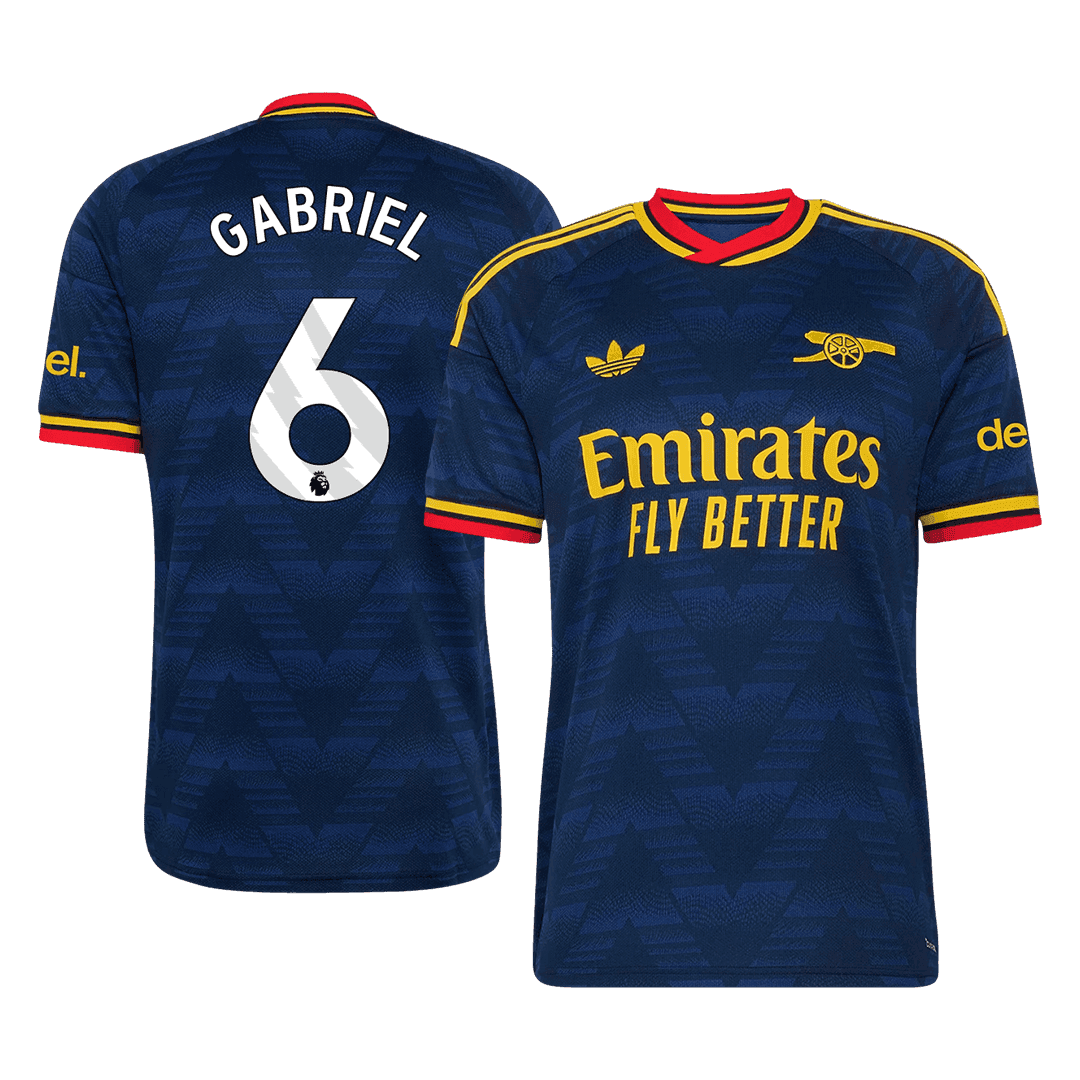 Arsenal 2026/27 Away Soccer Jersey - GABRIEL #6