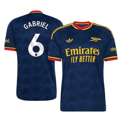 Arsenal 2026/27 Away Soccer Jersey - GABRIEL #6
