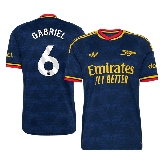Arsenal 2026/27 Away Soccer Jersey - GABRIEL #6