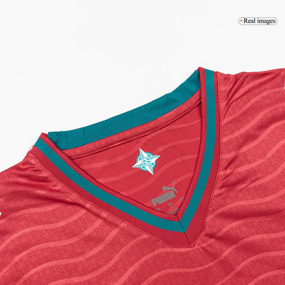 B.FERNANDES #8 Men's Portugal World Cup 2026 Player Version Home Soccer Jersey - Slim Fit