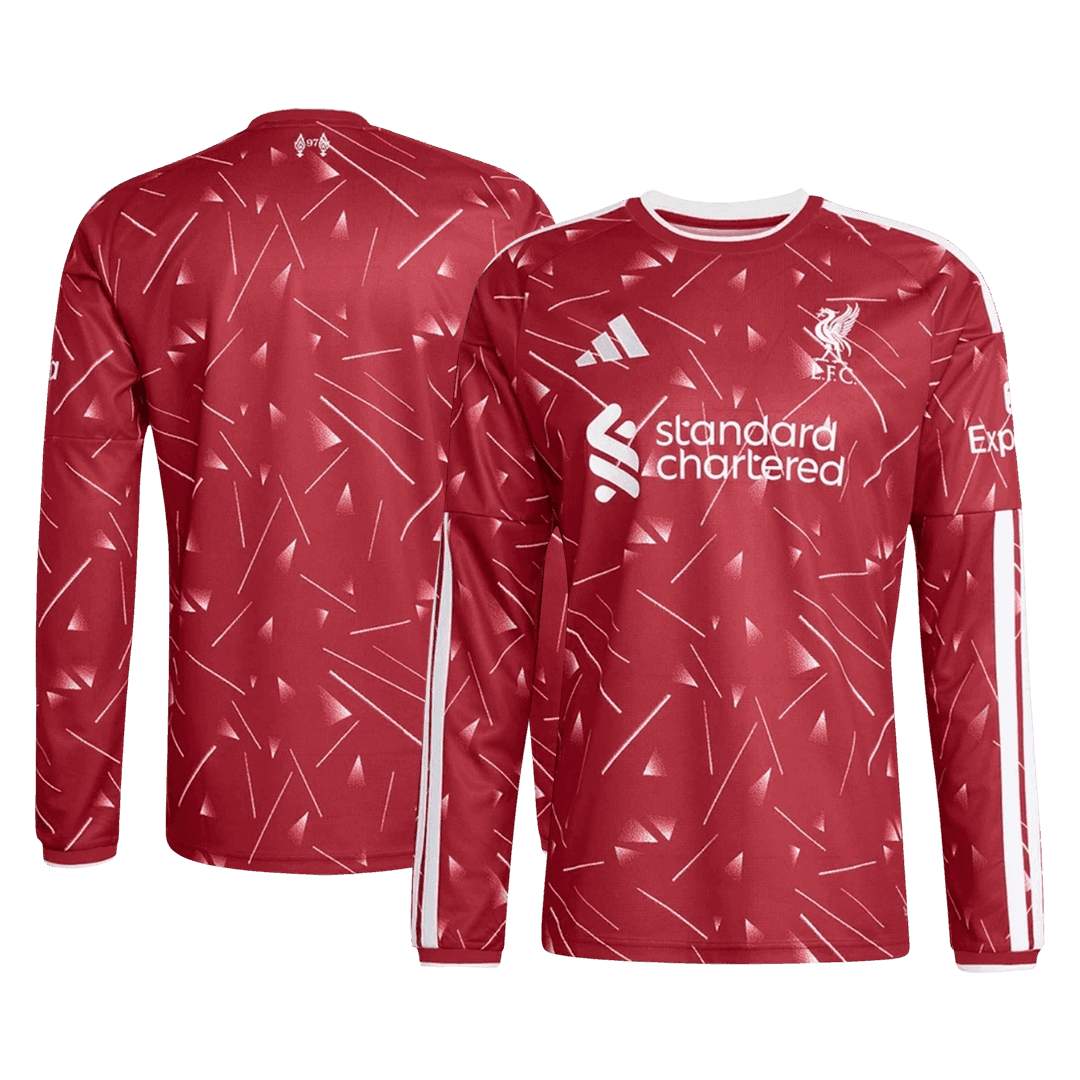 Liverpool 2026/27 Long Sleeve Home Soccer Jersey