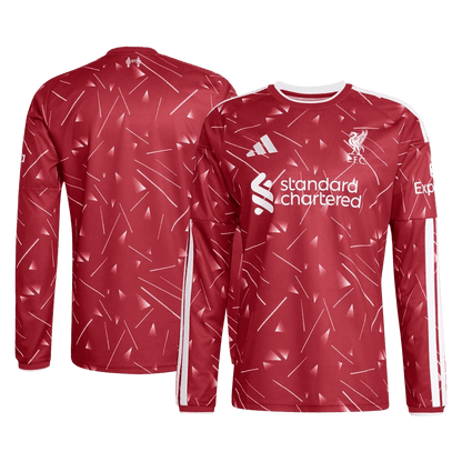 Liverpool 2026/27 Long Sleeve Home Soccer Jersey