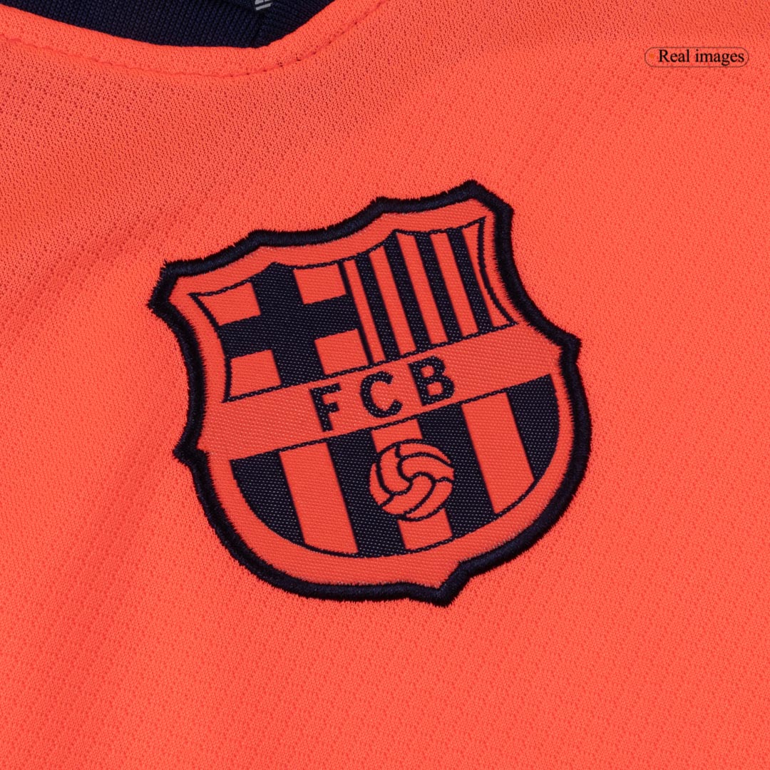 Kids Barcelona 2025/26 Third Away Soccer Kit