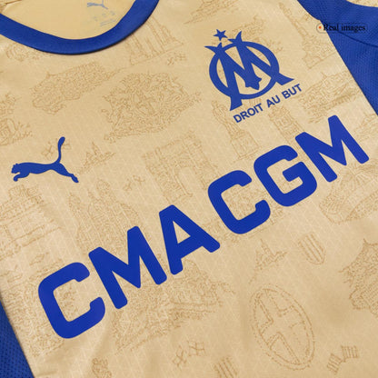 Marseille 2025/26 Fourth Away Soccer Jersey (Player Edition)