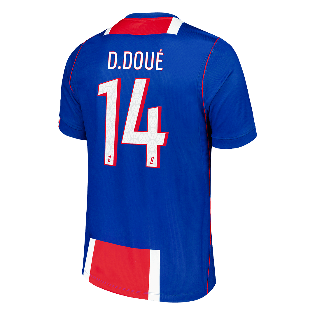 PSG 2026/27 Home Soccer Jersey - D.DOUÉ #14