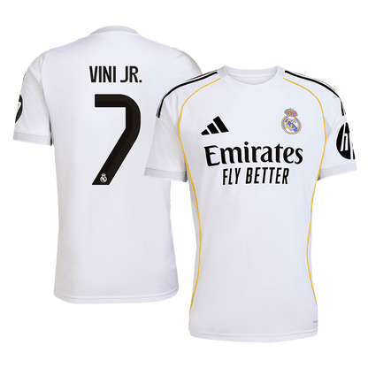 Real Madrid 2025/26 Home Soccer Jersey - VINI JR. #7