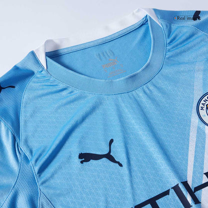 Manchester City 2025/26 Home Soccer Jersey - REIJNDERS #4 (Player Edition)
