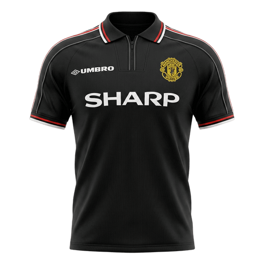 Retro Men's Manchester United 1998 Away Soccer Jersey