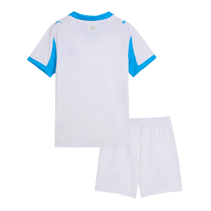 Kids Marseille 2025/26 Home Soccer Kit