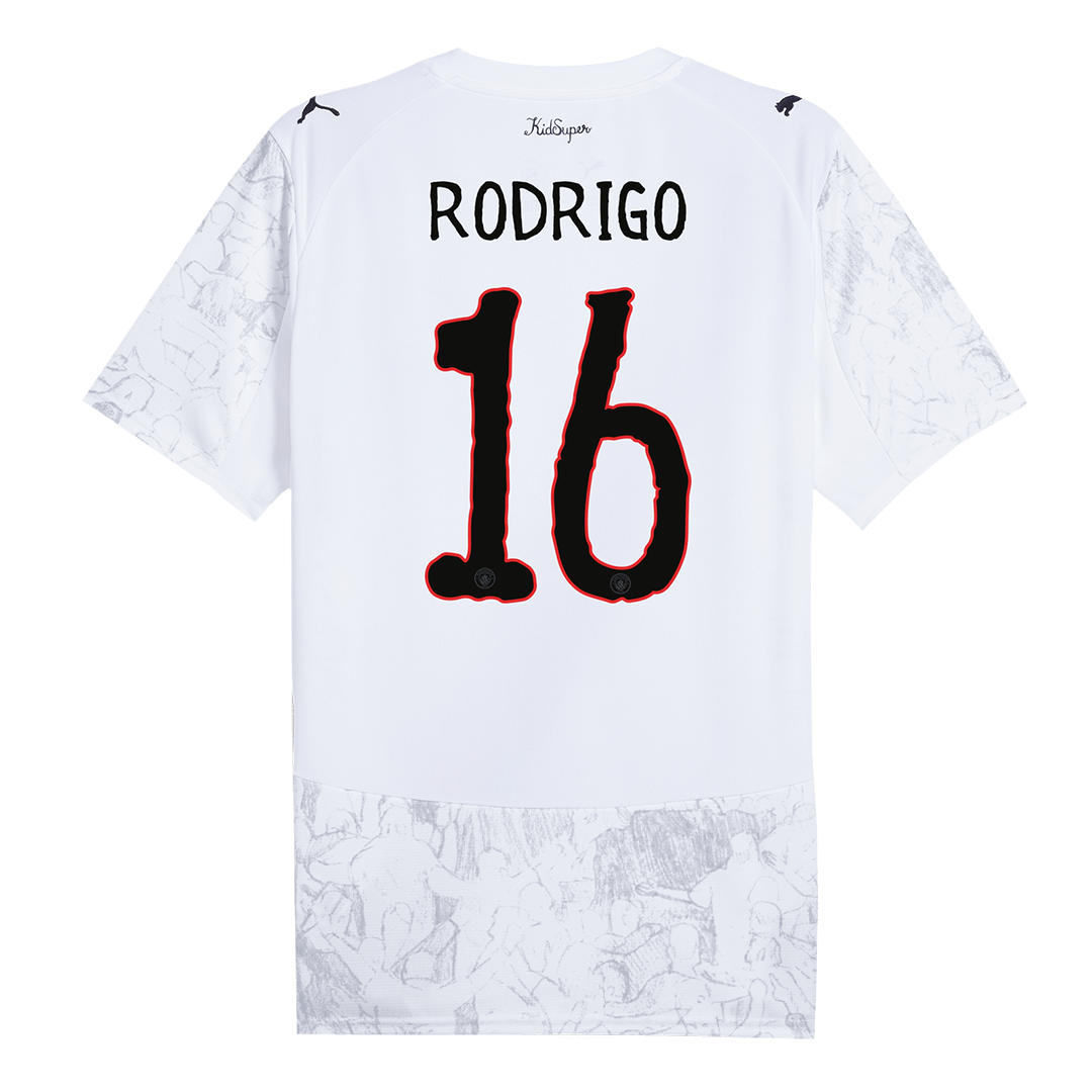 RODRIGO #16 Men's Manchester City World Cup 2025/26 KidSuper Soccer Jersey
