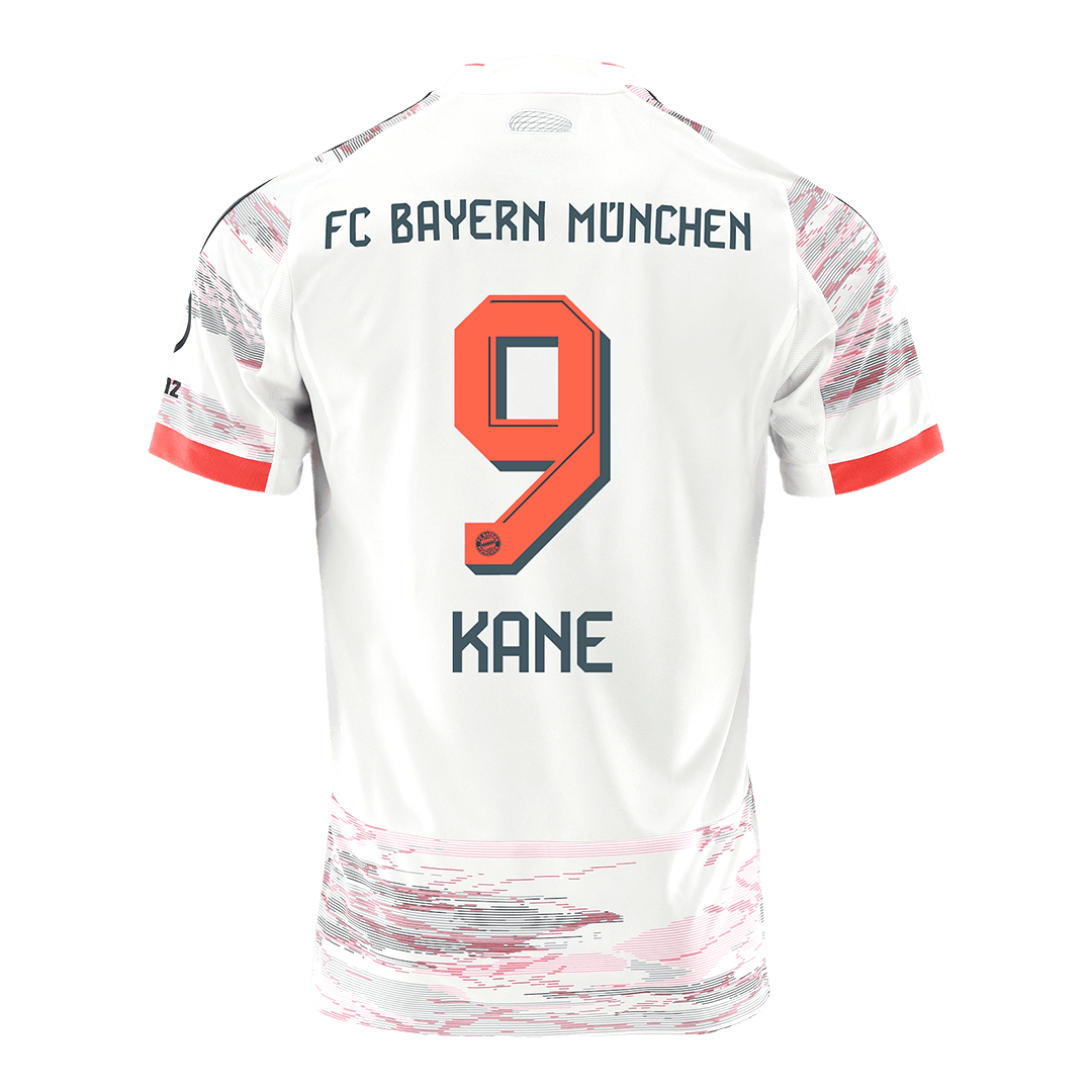 Bayern Munich 2025/26 Away Soccer Jersey - KANE #9