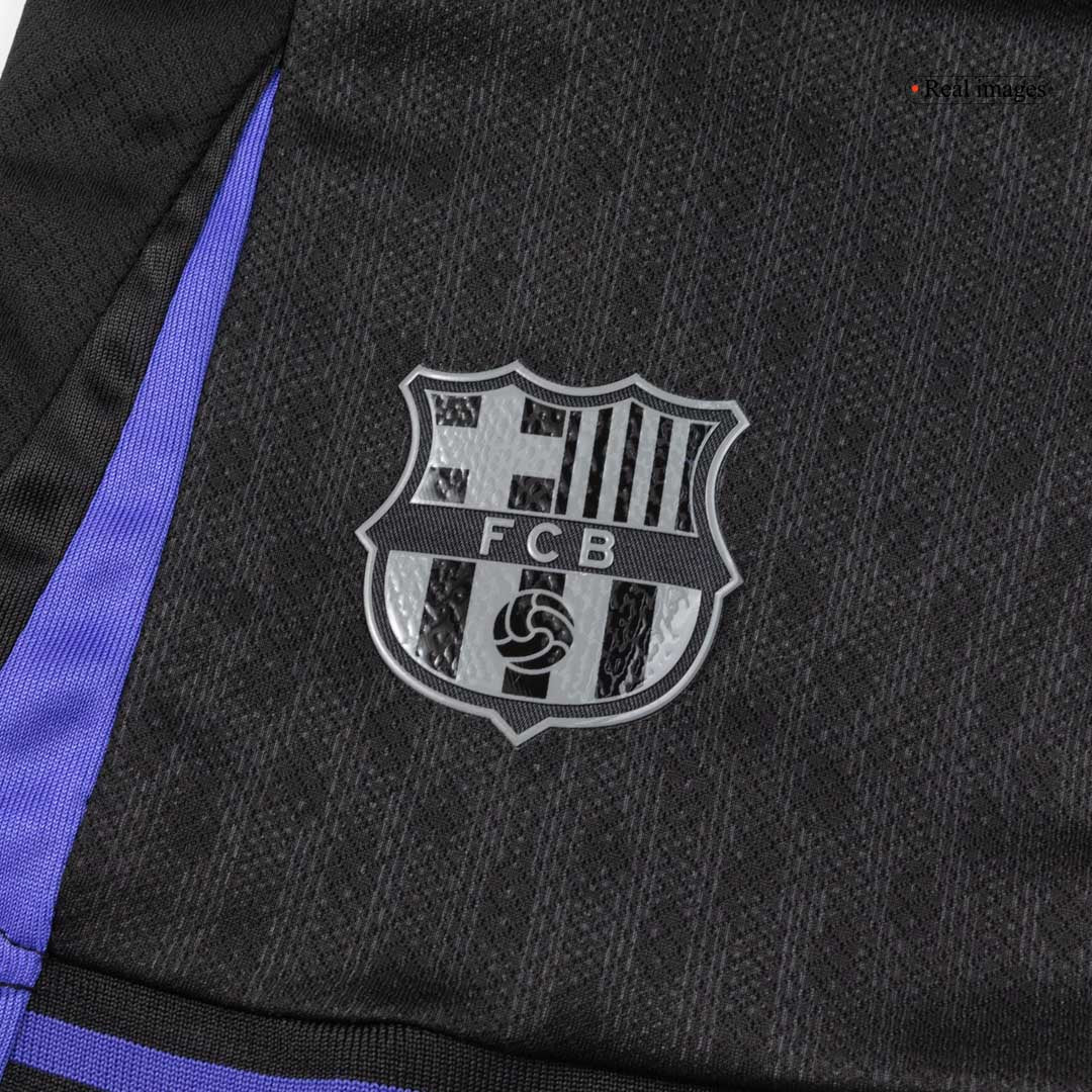 Kid's Barcelona 2025/26 Away Soccer Jersey Kit