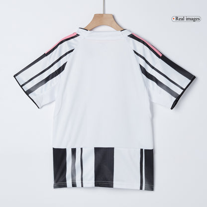 Kids Juventus 2025/26 Home Soccer Kit