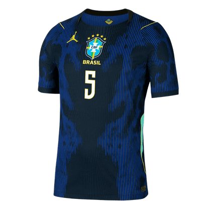 Brazil World Cup 2026 Away Soccer Jersey - CASEMIRO #5 (Player Edition)