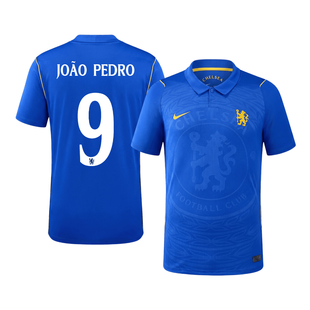 Chelsea 2026/27 Home Soccer Jersey - JOÃO PEDRO #9 – UCL