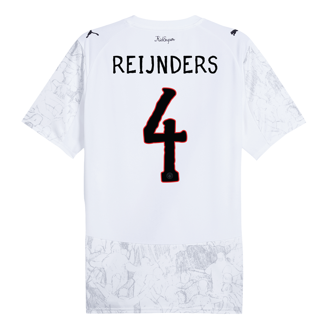 REIJNDERS #4 Men's Manchester City World Cup 2025/26 KidSuper Soccer Jersey