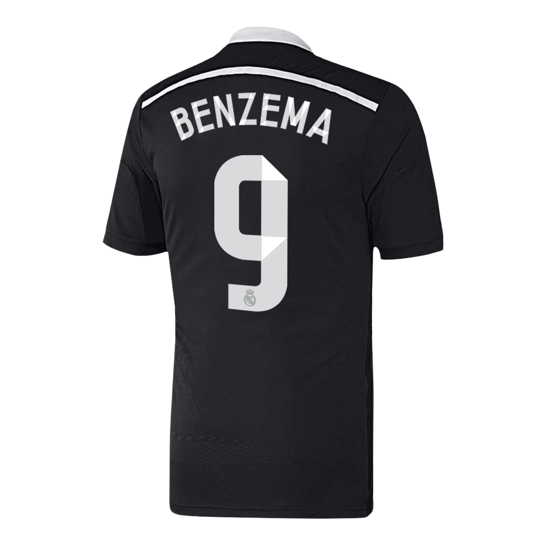 Real Madrid 2014/15 Retro Third Away Soccer Jersey - BENZEMA #9