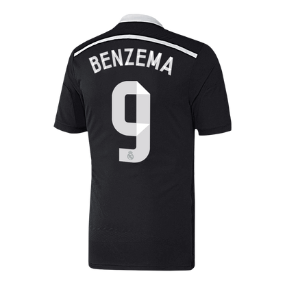 Real Madrid 2014/15 Retro Third Away Soccer Jersey - BENZEMA #9