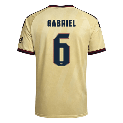 Arsenal 2026/27 Third Away Soccer Jersey - GABRIEL #6 – UCL (Player Edition)