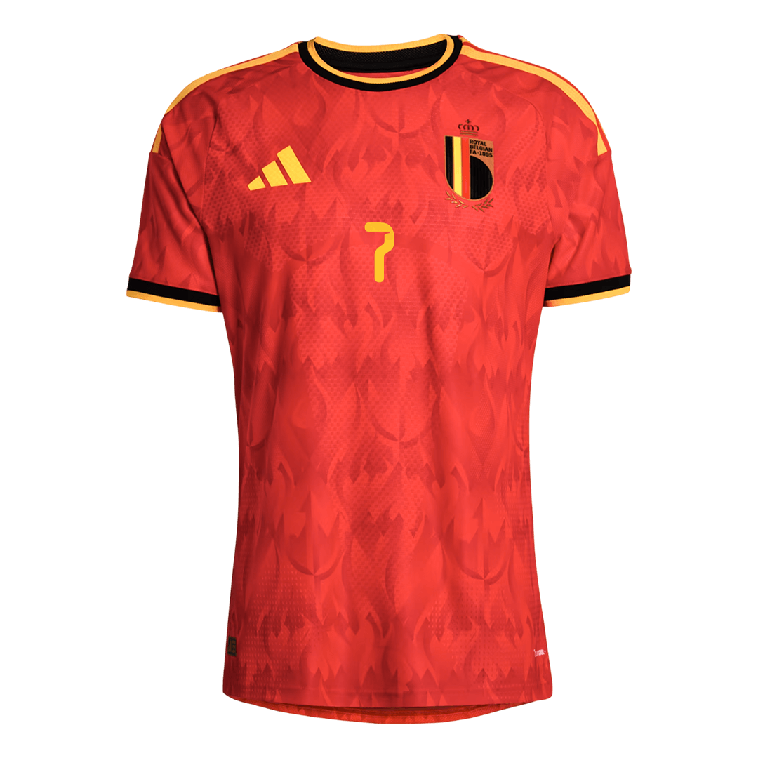 Belgium World Cup 2026 Home Soccer Jersey - DE BRUYNE #7 (Player Edition)