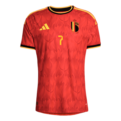 Belgium World Cup 2026 Home Soccer Jersey - DE BRUYNE #7 (Player Edition)