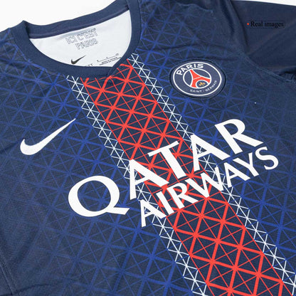 PSG 2025/26 Home Soccer Jersey - KVARATSKHELIA #7
