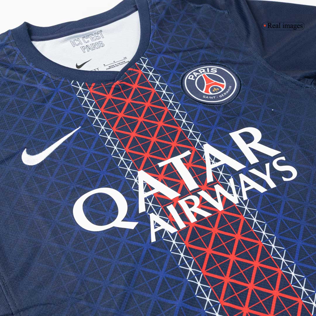 D.DOUÉ #14 Men's PSG 2025/26 Home Soccer Jersey [PREMIUM]