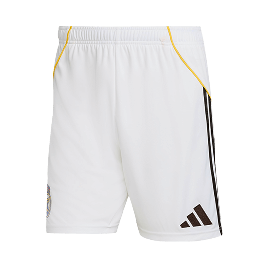 Men's Real Madrid 2025/26 Home Soccer Jersey Full Kit [PREMIUM]