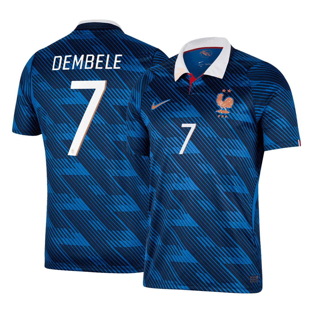 France World Cup 2026 Home Soccer Jersey - DEMBELE #7
