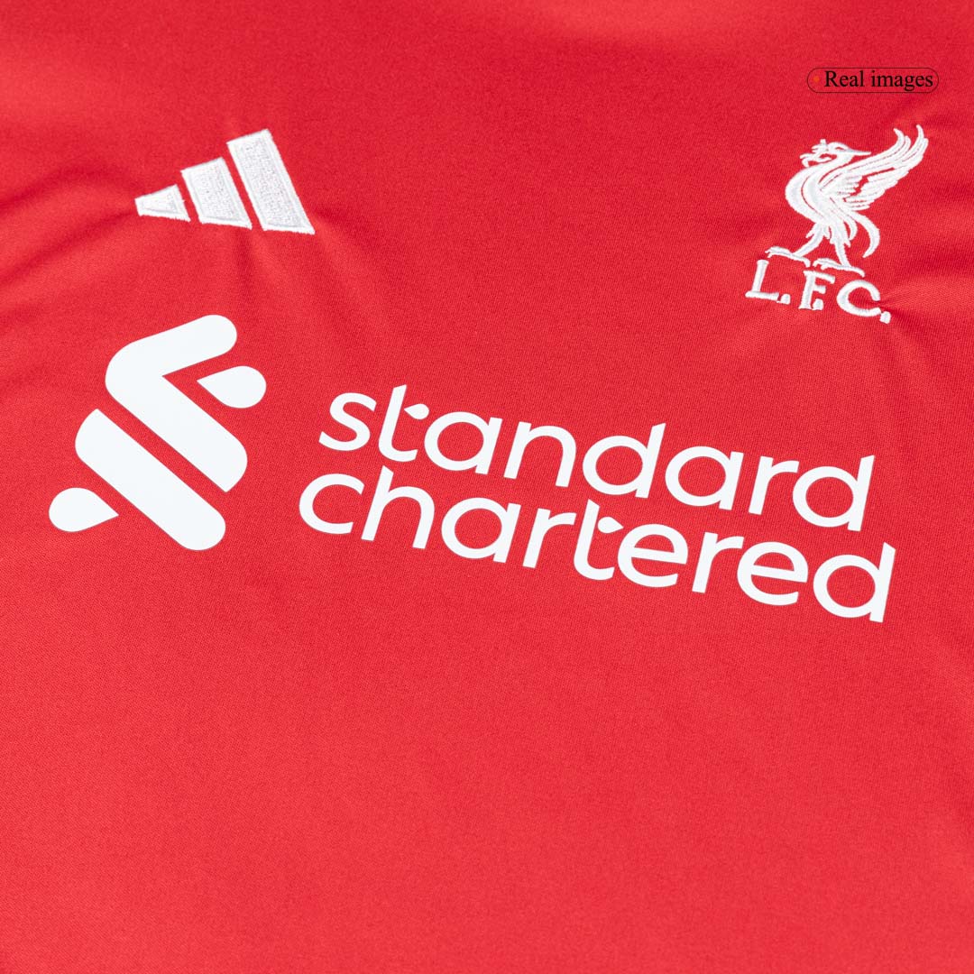 Kid's Liverpool 2025/26 Home Soccer Jersey Full Kit