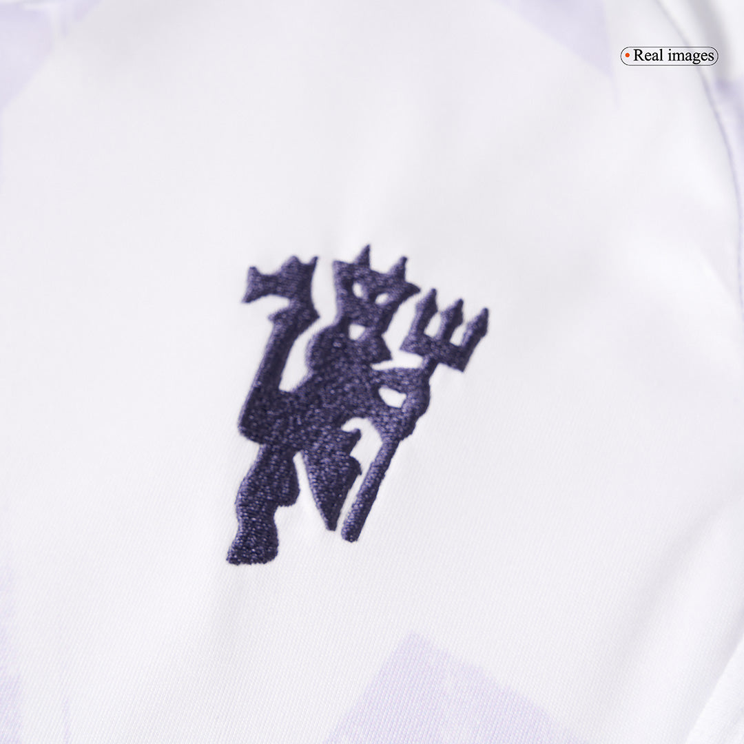 Kids Manchester United 2025/26 Away Soccer Full Kit