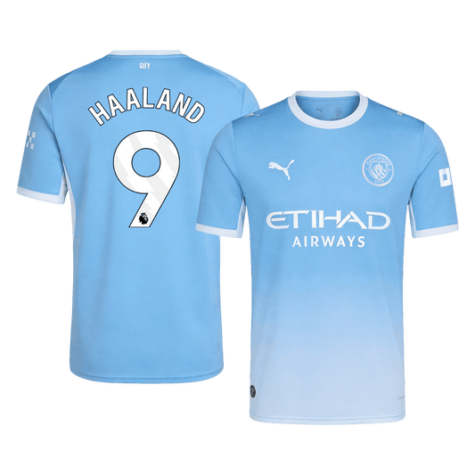 Manchester City 2026/27 Home Soccer Jersey - HAALAND #9