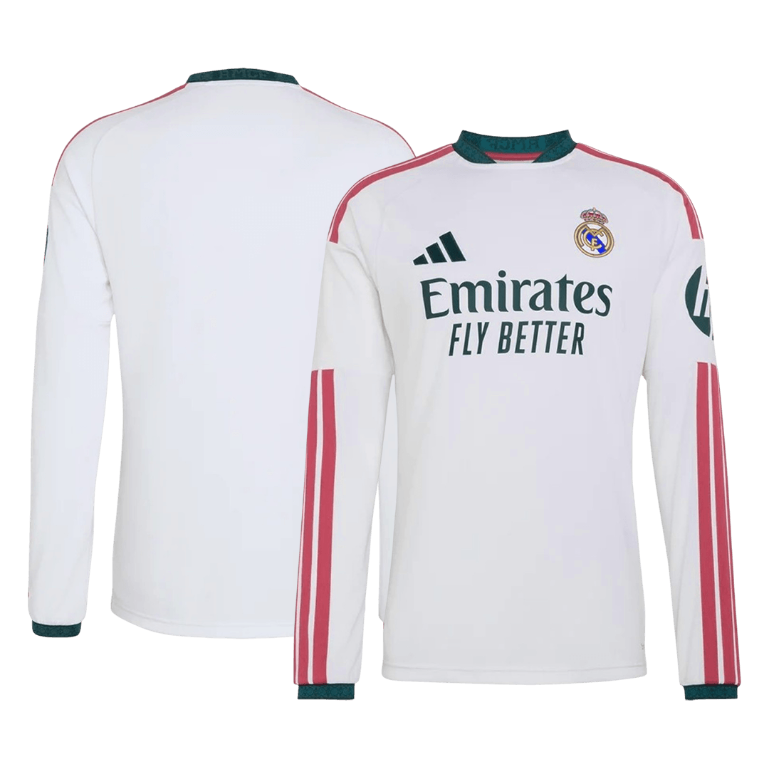 Real Madrid 2026/27 Long Sleeve Home Soccer Jersey