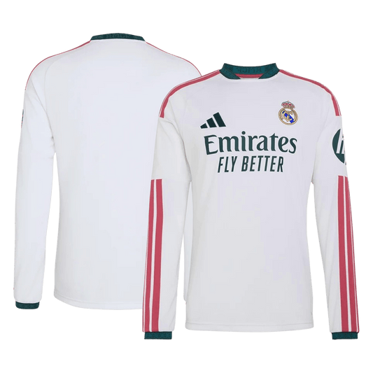 Real Madrid 2026/27 Long Sleeve Home Soccer Jersey