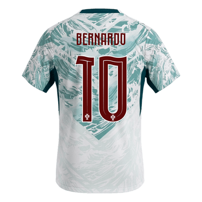 Portugal World Cup 2026 Away Soccer Jersey - BERNARDO #10