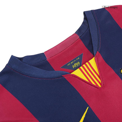 Barcelona 2014/15 Retro Home Soccer Jersey